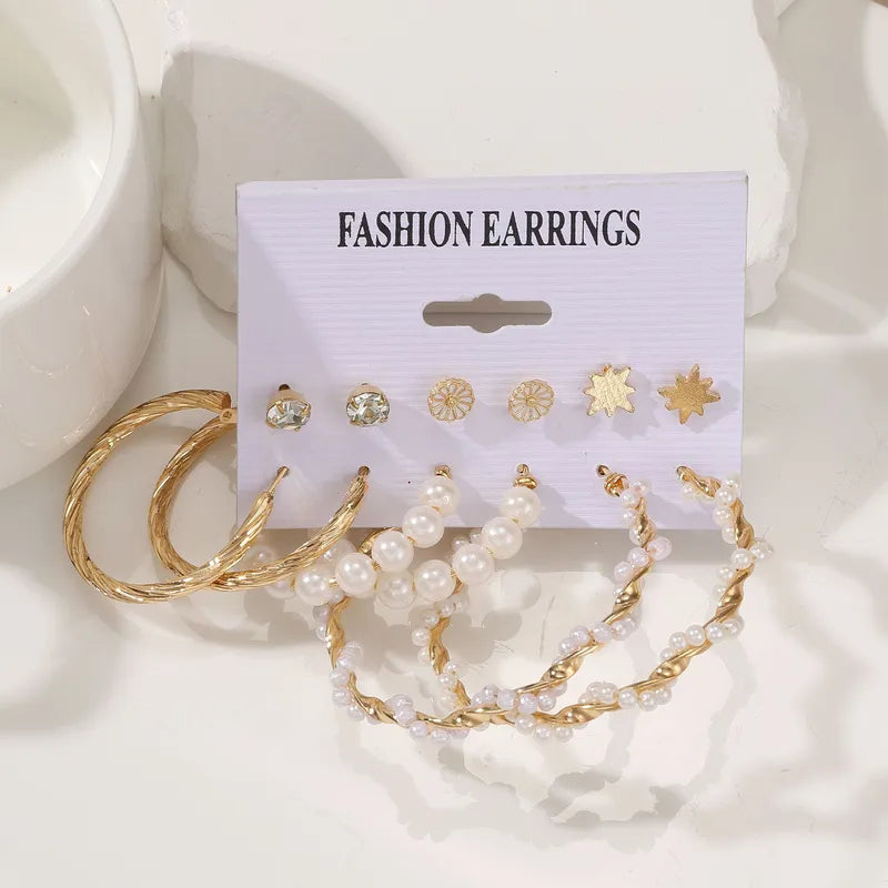 Women’s Retro Alloy Hoop Earrings – Fashion Statement | THRILL