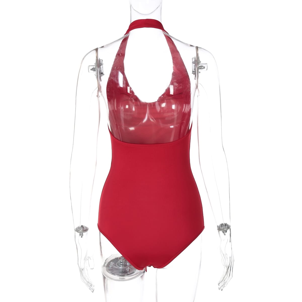 Women’s Halter Cowl Neck Backless Bodysuit – Chic & Stylish | THRILL