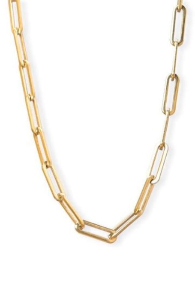 Women’s Gold Plated Ferro Alloy Chain Necklace – Stylish Design | THRILL