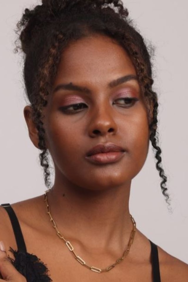 Women’s Gold Plated Ferro Alloy Chain Necklace – Stylish Design | THRILL