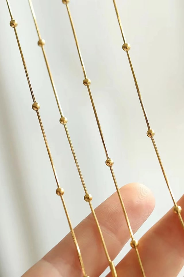 Women’s Snake Chain Necklace – Ferro Alloy Serpent Design | THRILL