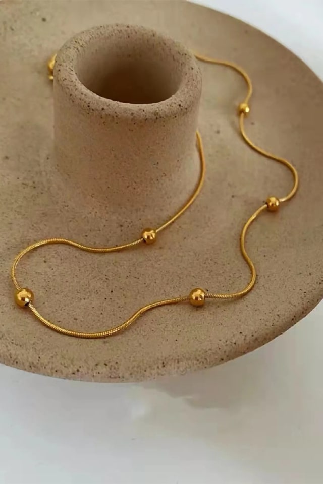 Women’s Snake Chain Necklace – Ferro Alloy Serpent Design | THRILL