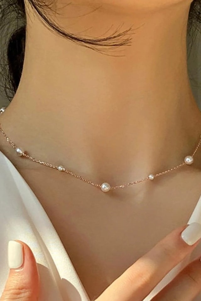 Women’s Minimalist Ferro Alloy Chain Necklace – Simple Chic | THRILL