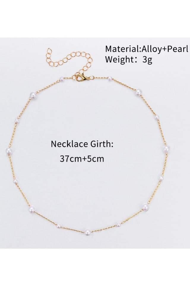 Women’s Minimalist Ferro Alloy Chain Necklace – Simple Chic | THRILL