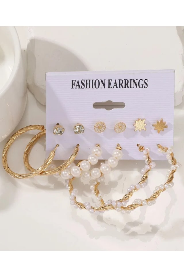 Women’s Retro Alloy Hoop Earrings – Fashion Statement | THRILL