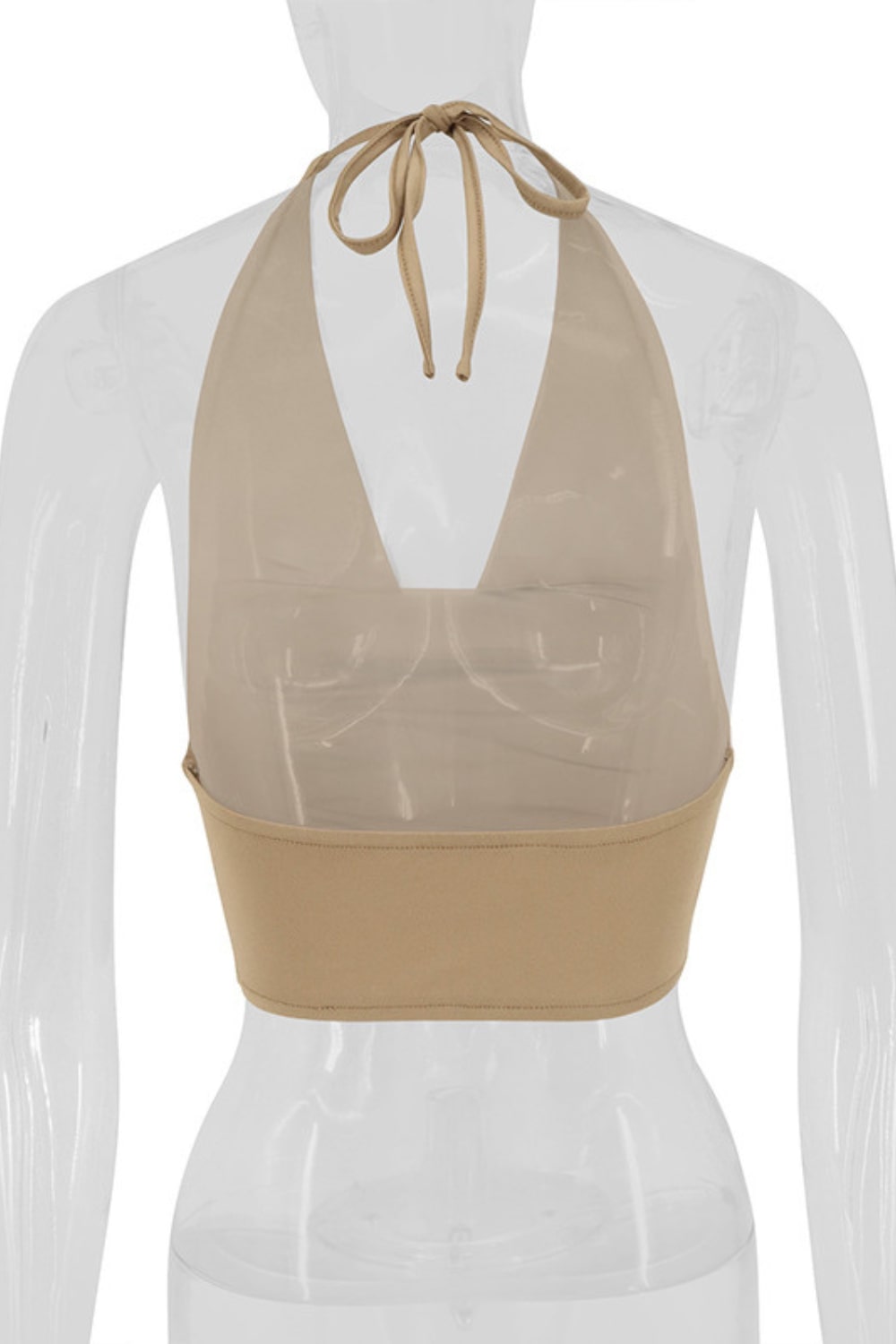 Women’s Halter Neck Backless Crop Top – Chic Streetwear | THRILL