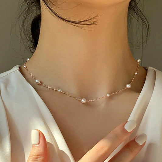 Women’s Geometric Gold Plated Necklace – Fashion Design | THRILL