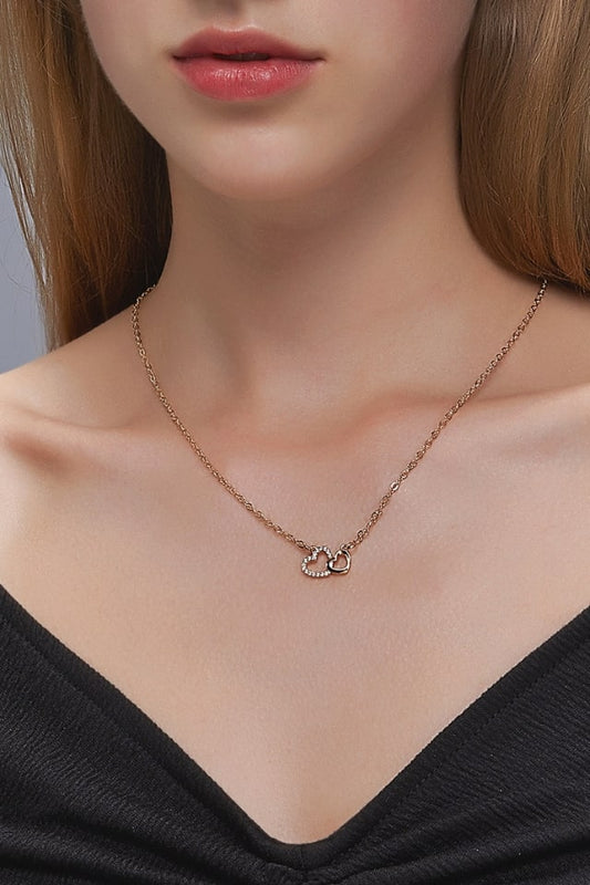 Women’s Retro Heart Clavicle Necklace – Celebrity Style | THRILL