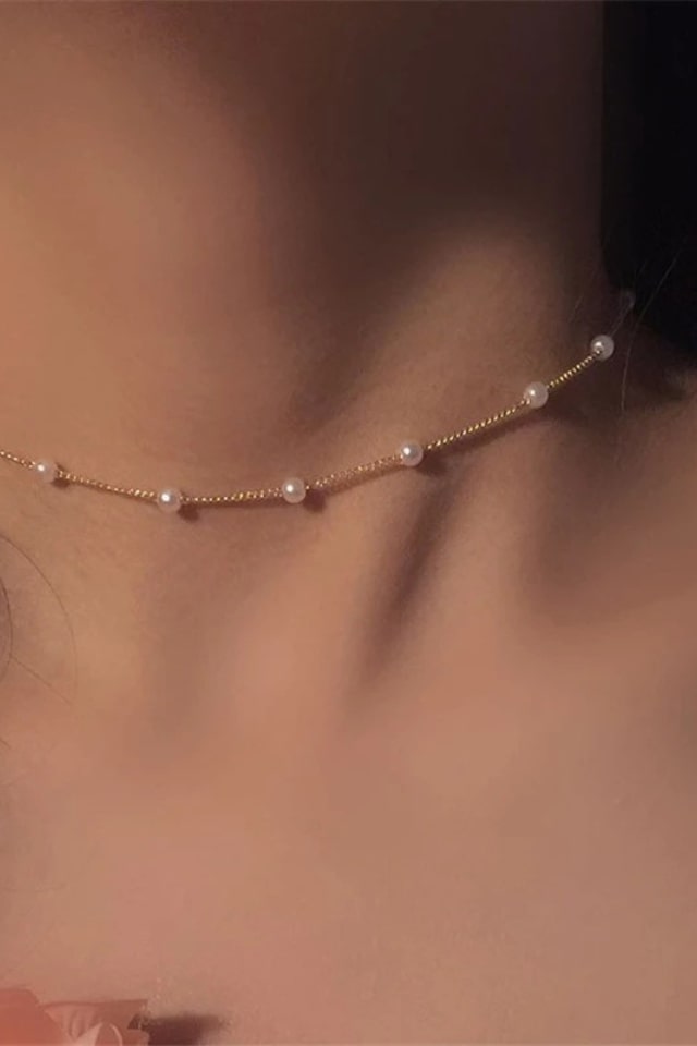 Women’s Minimalist Ferro Alloy Chain Necklace – Simple Chic | THRILL