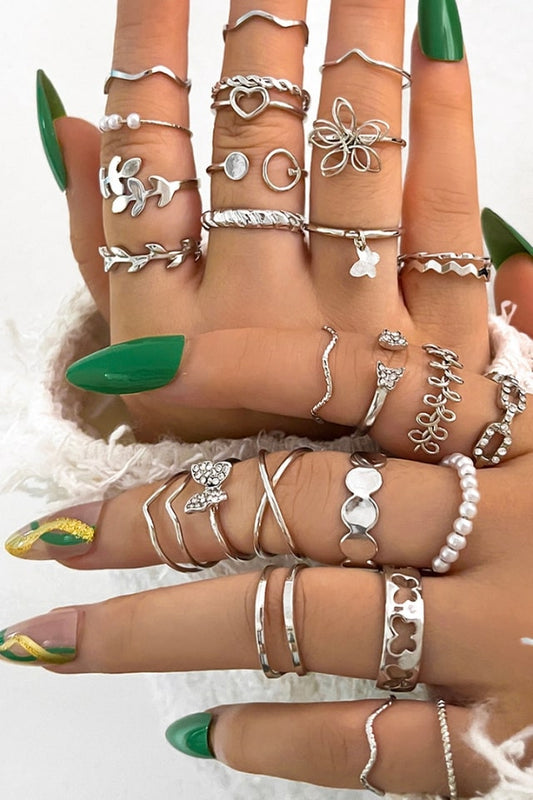 Women’s Elegant Zircon Rings – Multi-Design Jewelry Set | THRILL